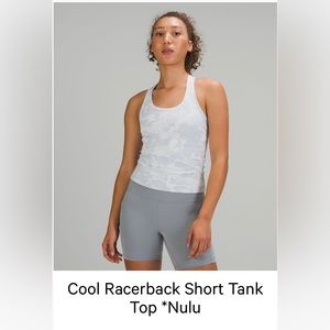 Cool racer back short tank nulu plus size 16